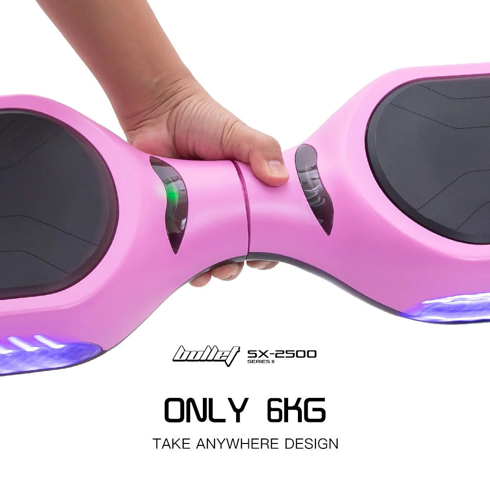 BULLET SX-2500 Hoverboard Scooter 500W Brushless UL