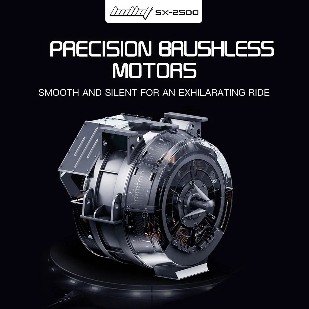 BULLET SX-2500 Hoverboard Scooter 500W Brushless UL