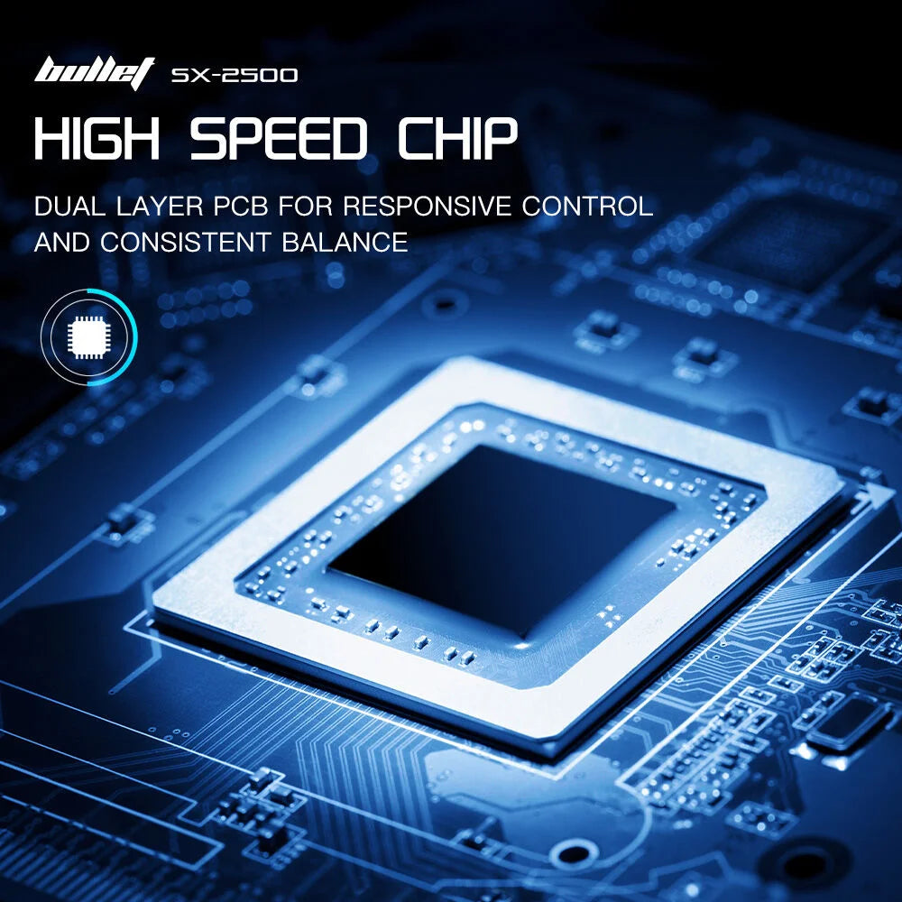 BULLET SX-2500 Hoverboard Scooter 500W Brushless UL