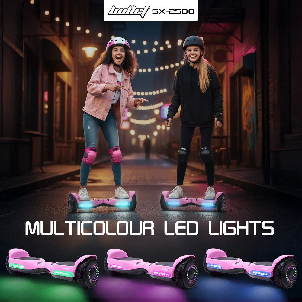 BULLET SX-2500 Hoverboard Scooter 500W Brushless UL