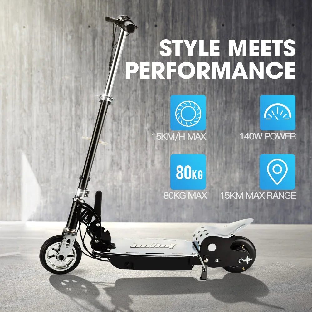 BULLET TRZ Electric Scooter 140W Adjustable and Foldable
