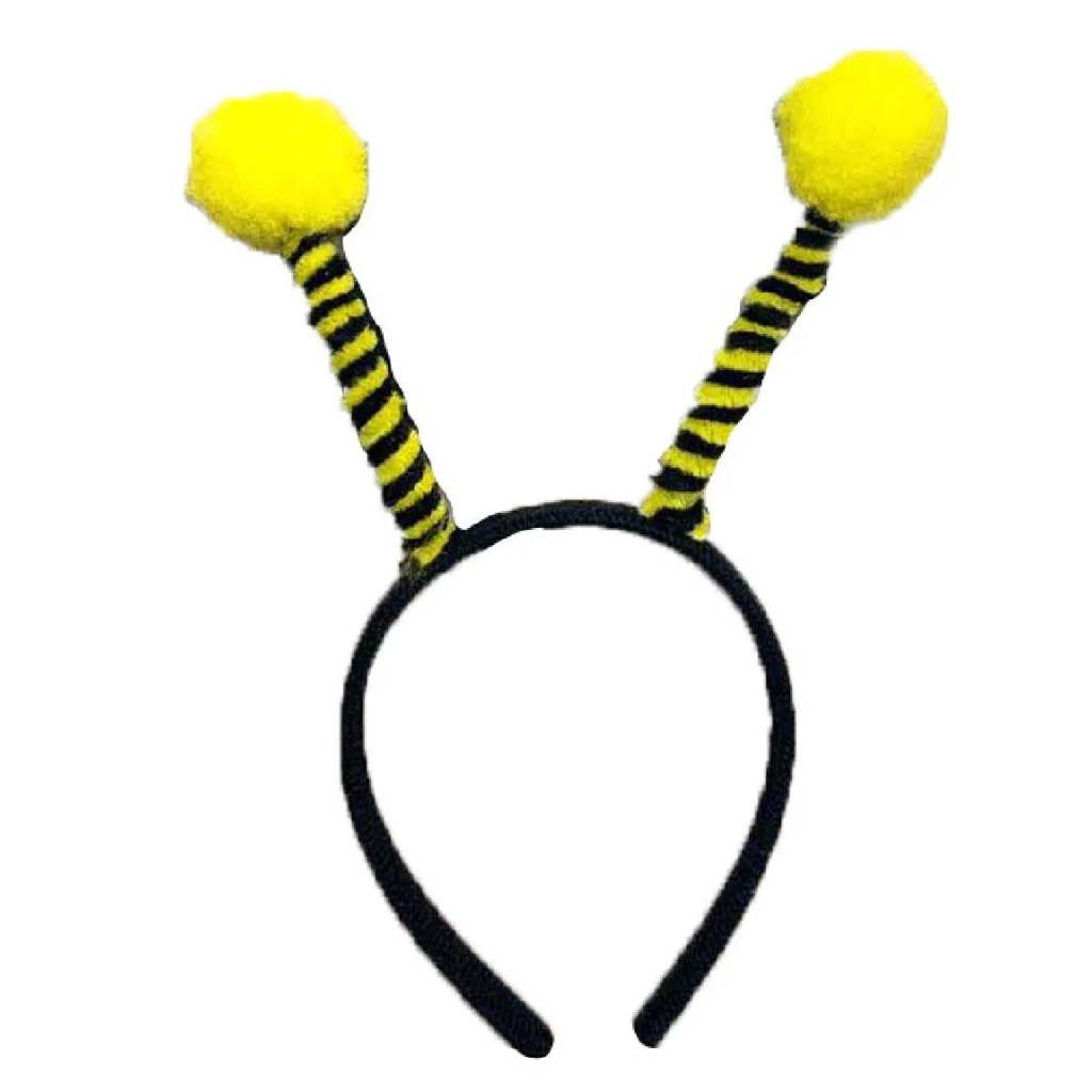 Bumble Bee Headband Headdress Yellow Bird Costume Accessory