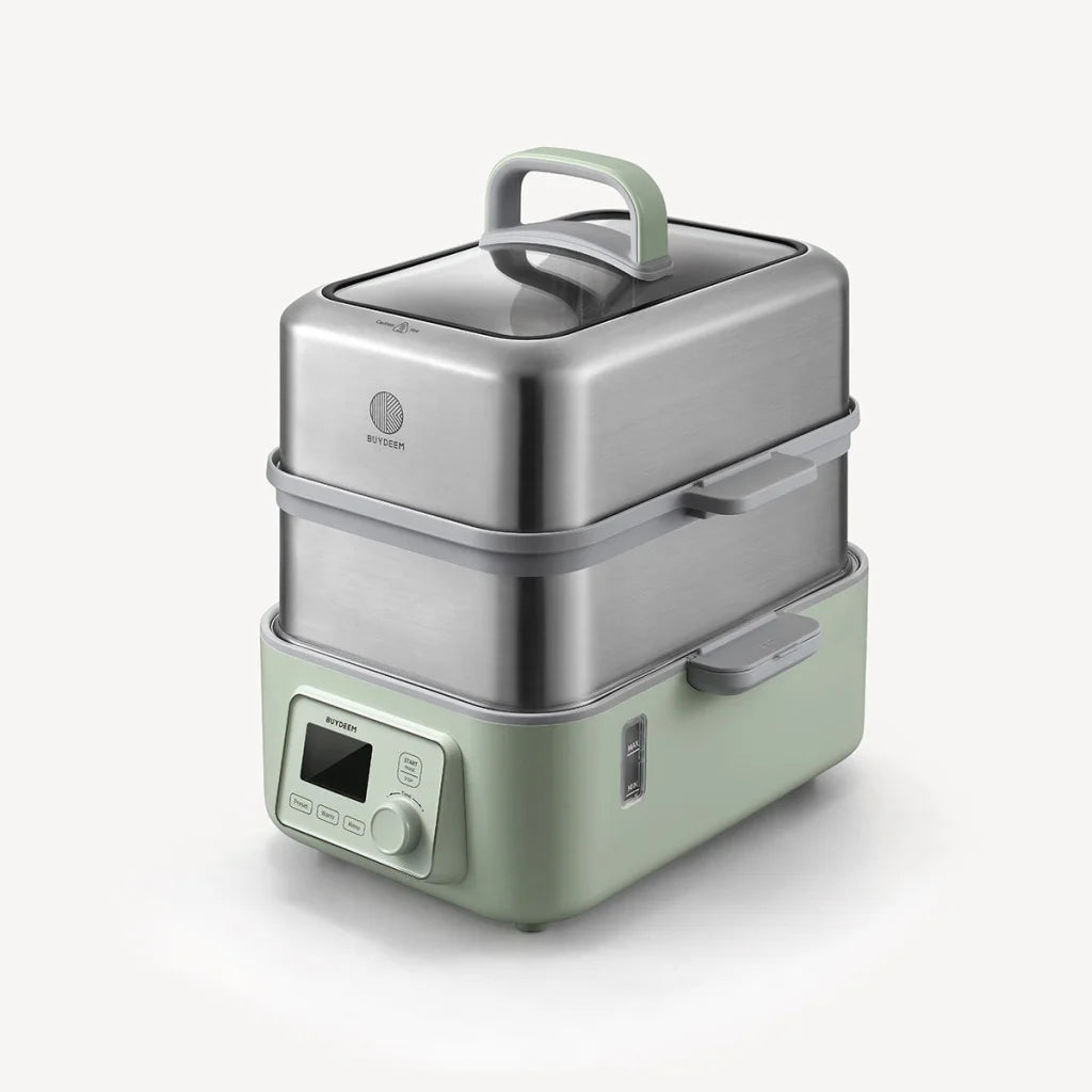 BUYDEEM Double Tier 10L Electric One Touch Digital