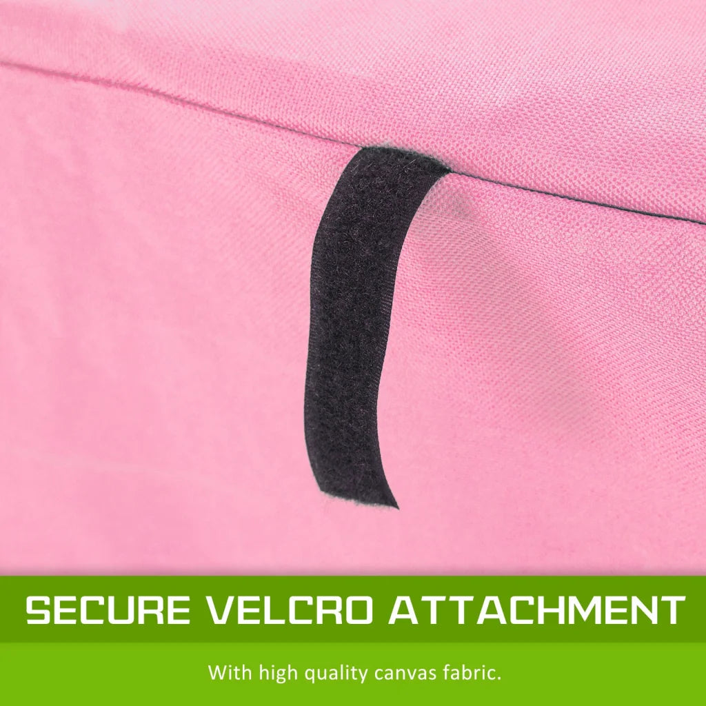 Cage Cover Enclosure for Wire Dog Crate 30in - Pink