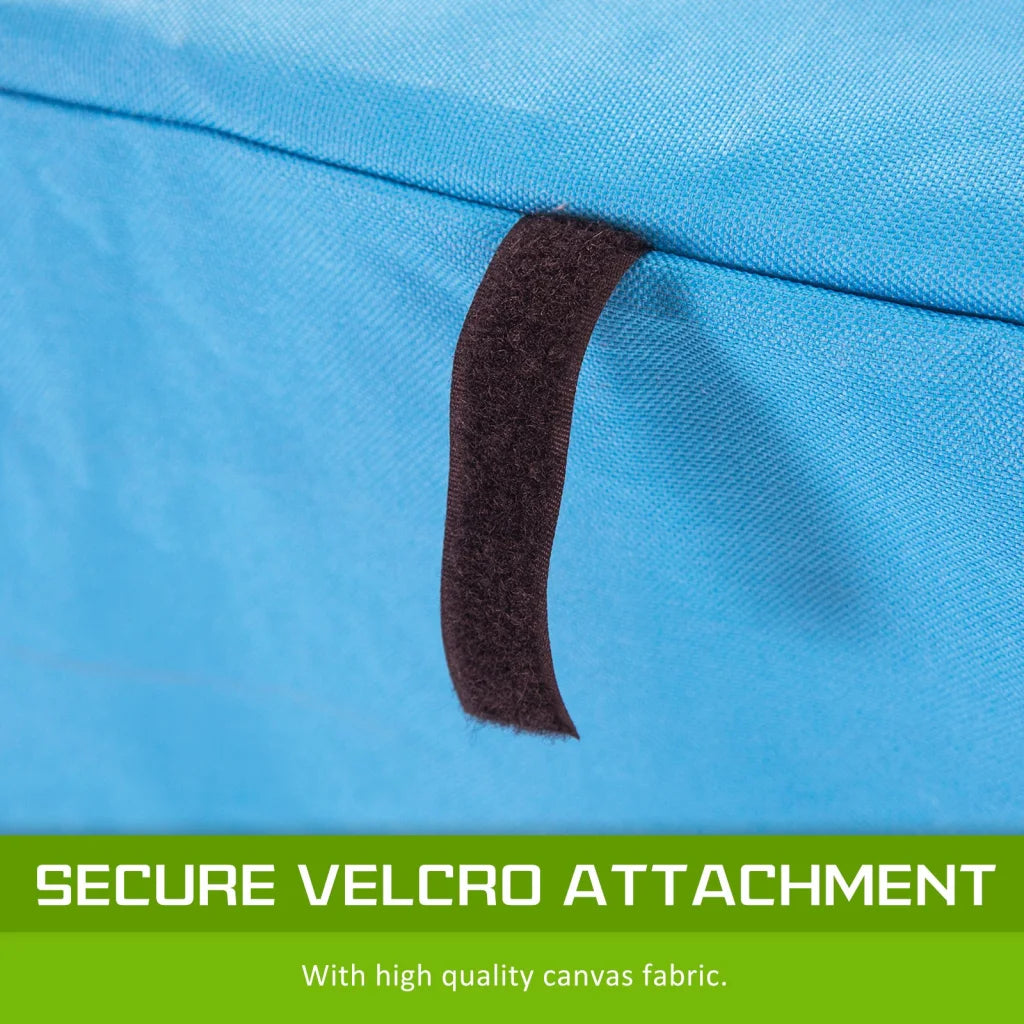 Cage Cover Enclosure for Wire Dog Crate 36in - Blue