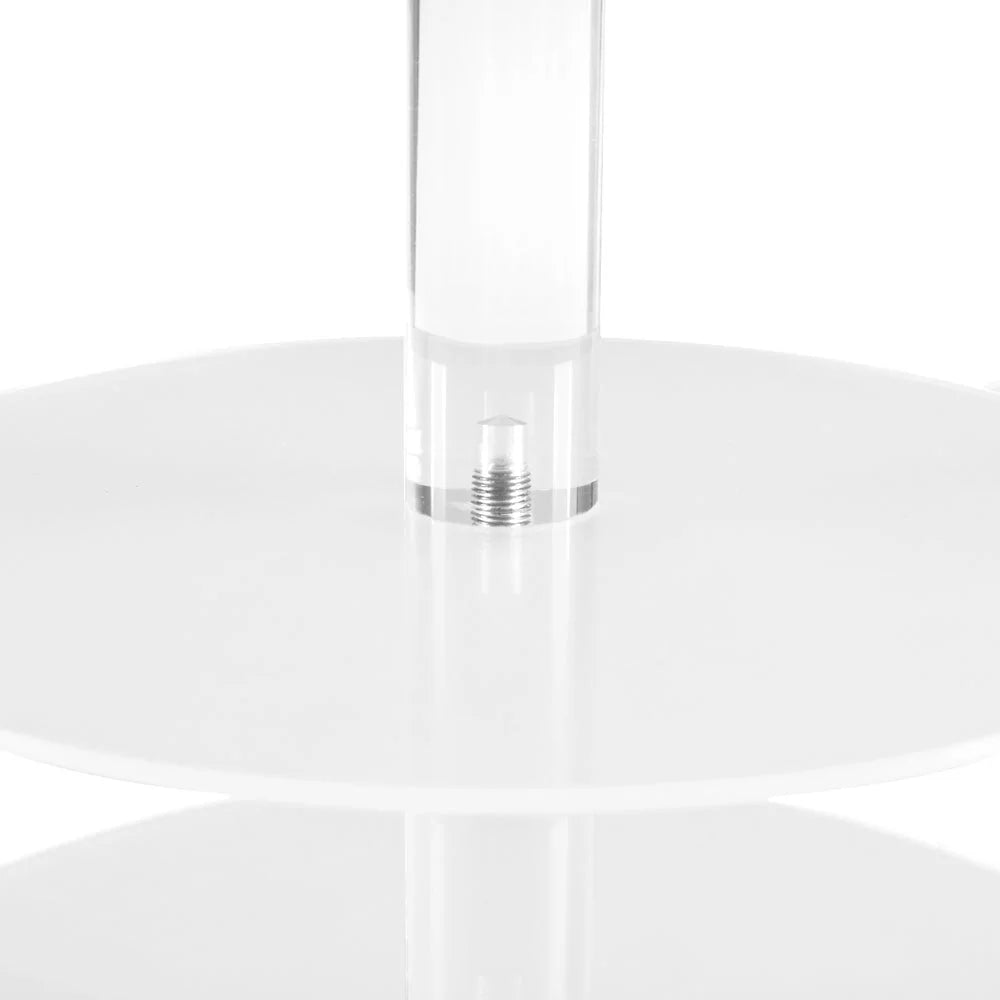 Cake Stand 5 Tiers Acrylic Holder Display Round Clear