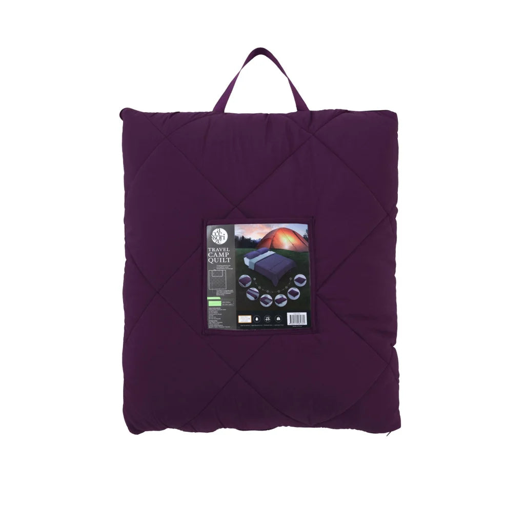 Camp Quilt Accessorize - Purple - Home & Garden
