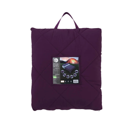 Camp Quilt Accessorize - Purple - Home & Garden