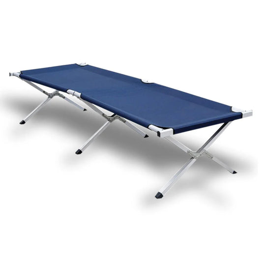 Camping Bed Folding Stretcher Light Weight w/ Carry Bag