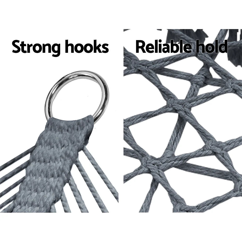 Camping Hammock Chair Patio 2 Person Swing Hammocks