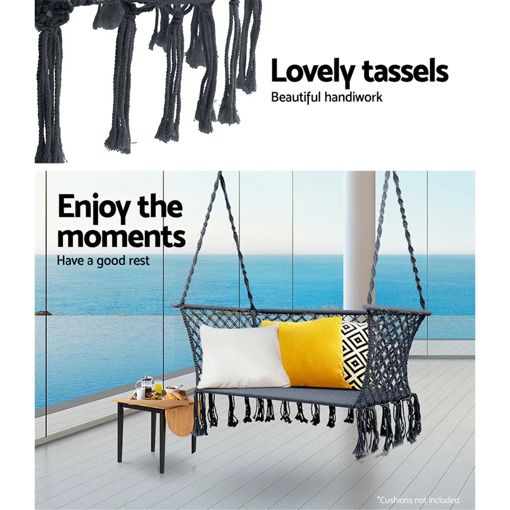 Camping Hammock Chair Patio 2 Person Swing Hammocks