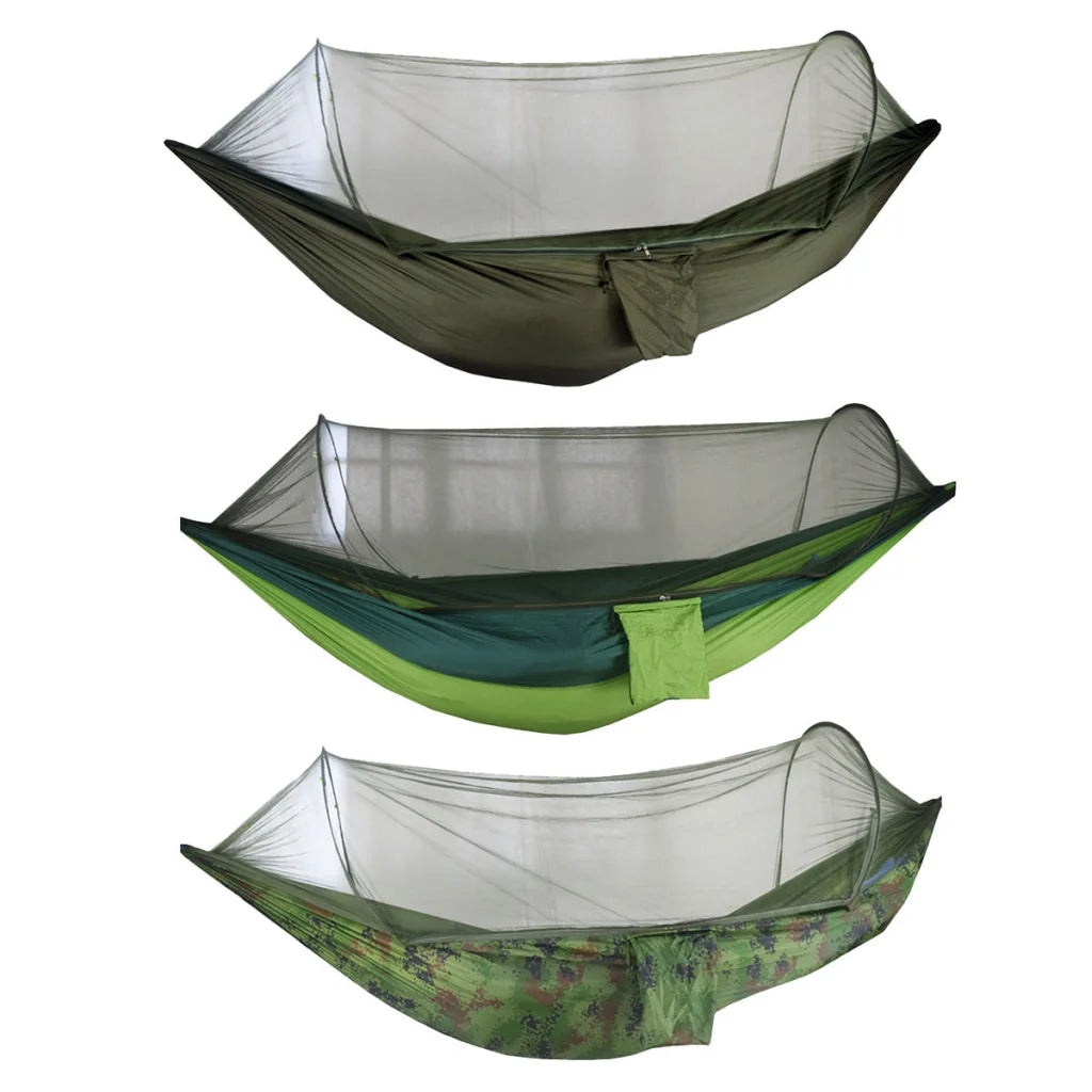 Camping Hammock Tent Set Double Outdoor Hanging Bed