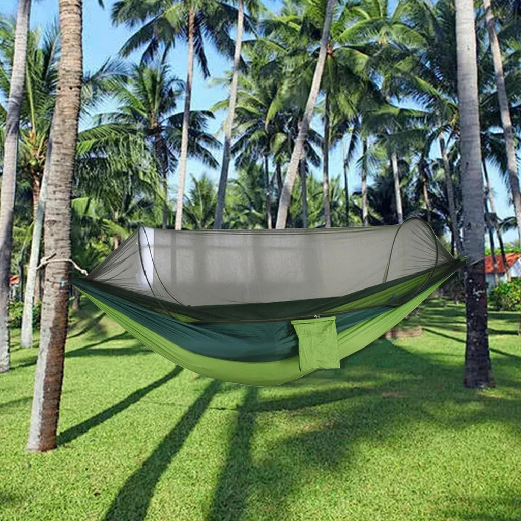 Camping Hammock Tent Set Double Outdoor Hanging Bed
