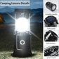 Camping Lamp LED Solar Powered Rechargeable USB Torch
