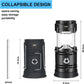 Camping Lamp LED Solar Powered Rechargeable USB Torch