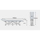 Camping Portable Stretcher Single Foldable Folding Bed