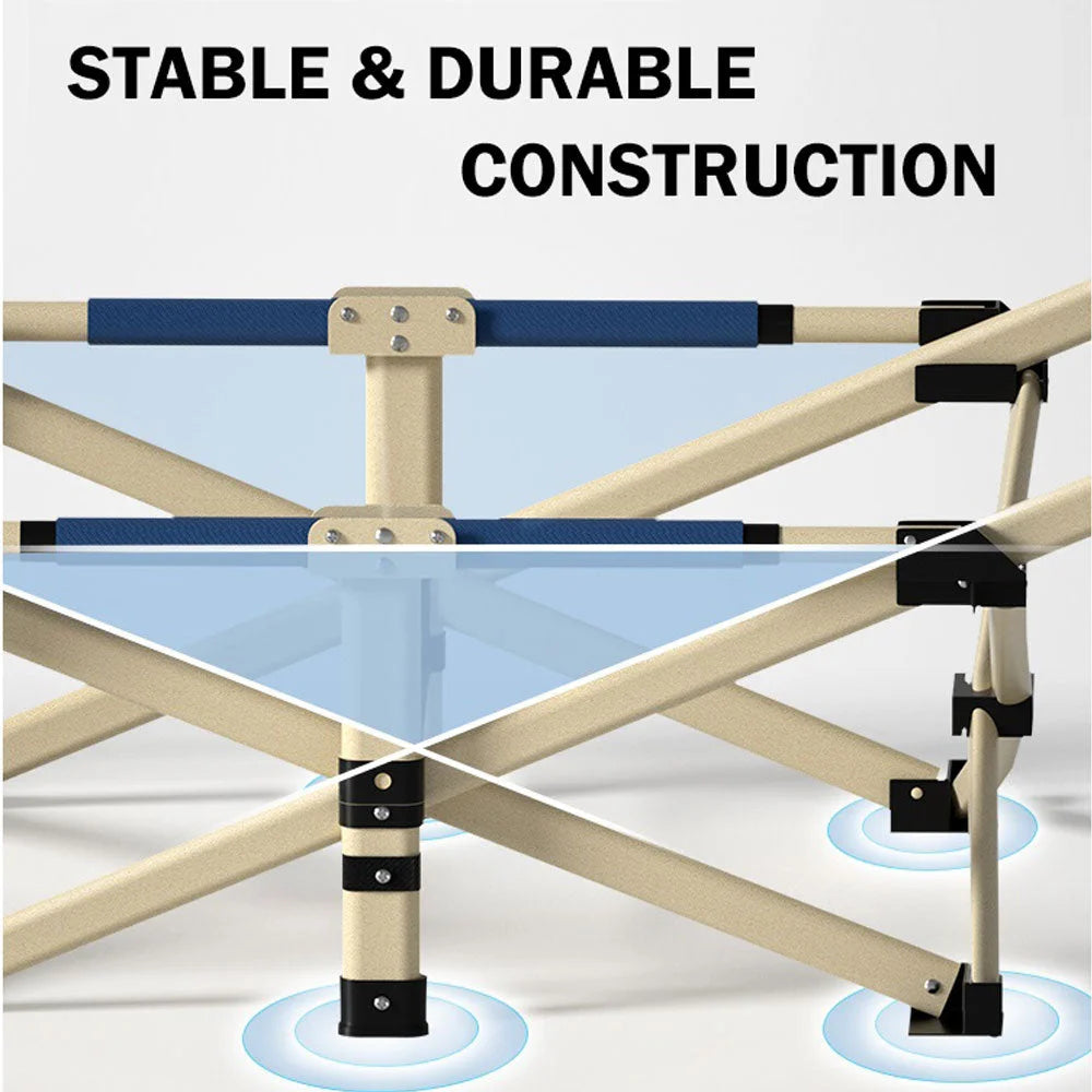 Camping Portable Stretcher Single Foldable Folding Bed