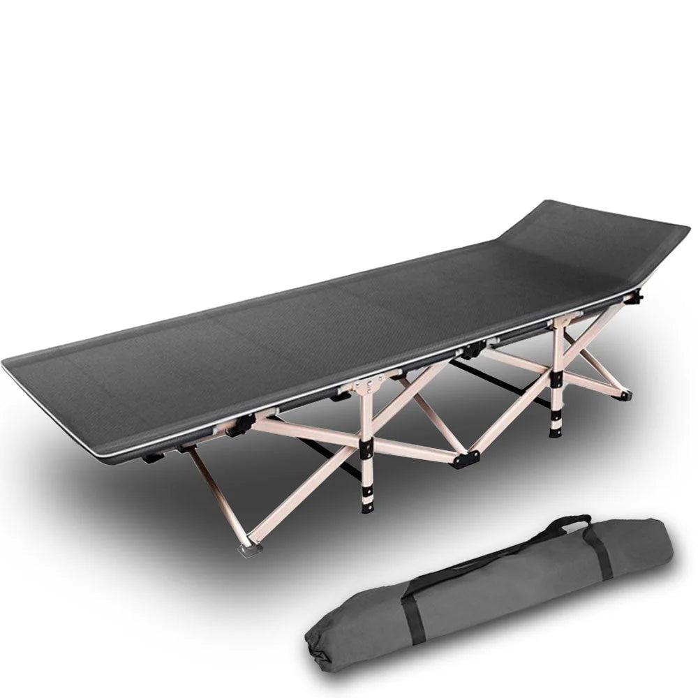 Camping Portable Stretcher Single Foldable Folding Bed Recliner