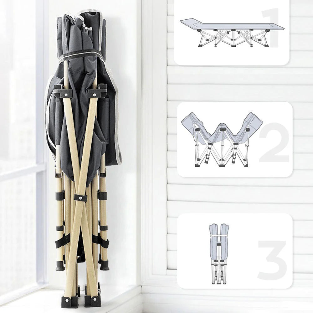 Camping Portable Stretcher Single Foldable Folding Bed
