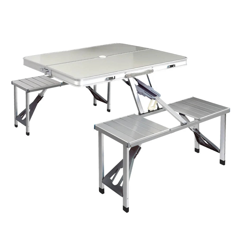 Camping Table Folding Aluminum Portable Outdoor Picnic