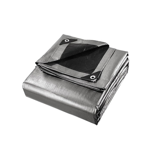 Camping Tarp Heavy Duty Cover 3x4.5M Poly Tarpaulin 180gsm