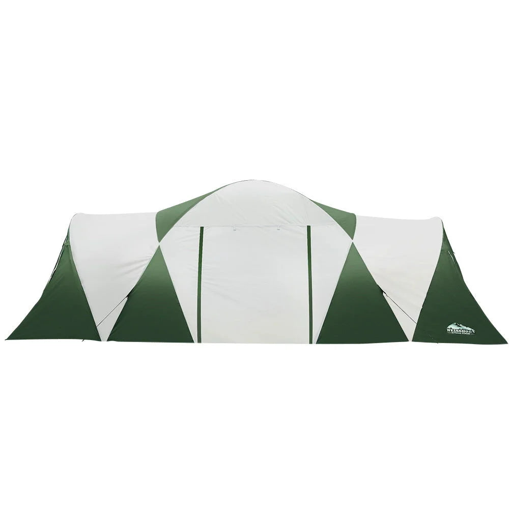 Camping Tent Family 12 Person Hiking Beach with 3 Rooms