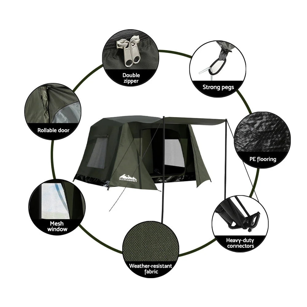 Camping Tent Instant Up 2-3 Person Outdoor Hiking Shelter