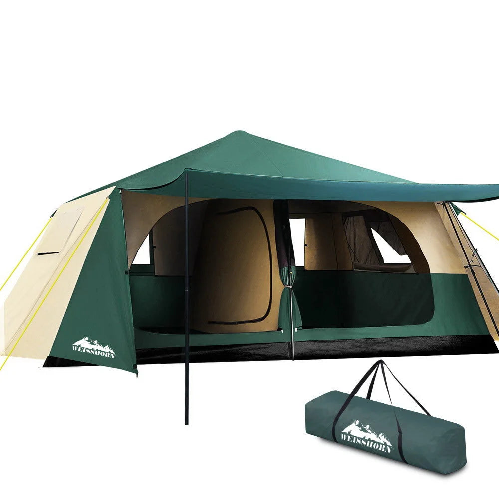Camping Tent Instant Up 8 Person Pop Up Family Hiking Dome