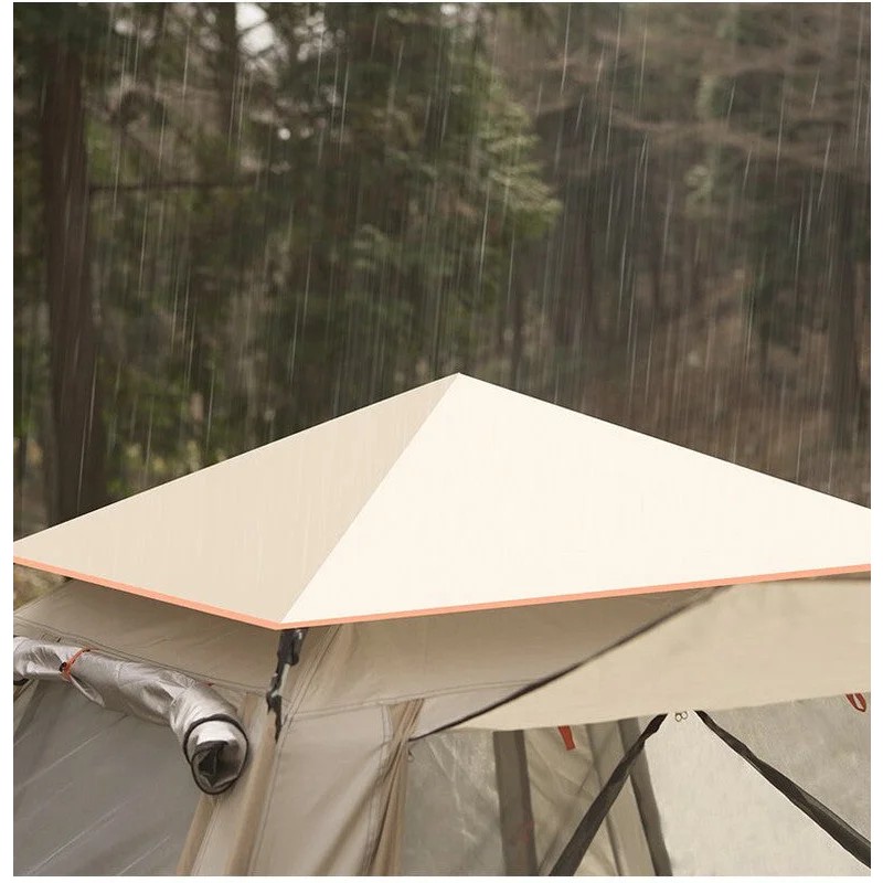 Camping Tent with Awning | Waterproof Family Tent