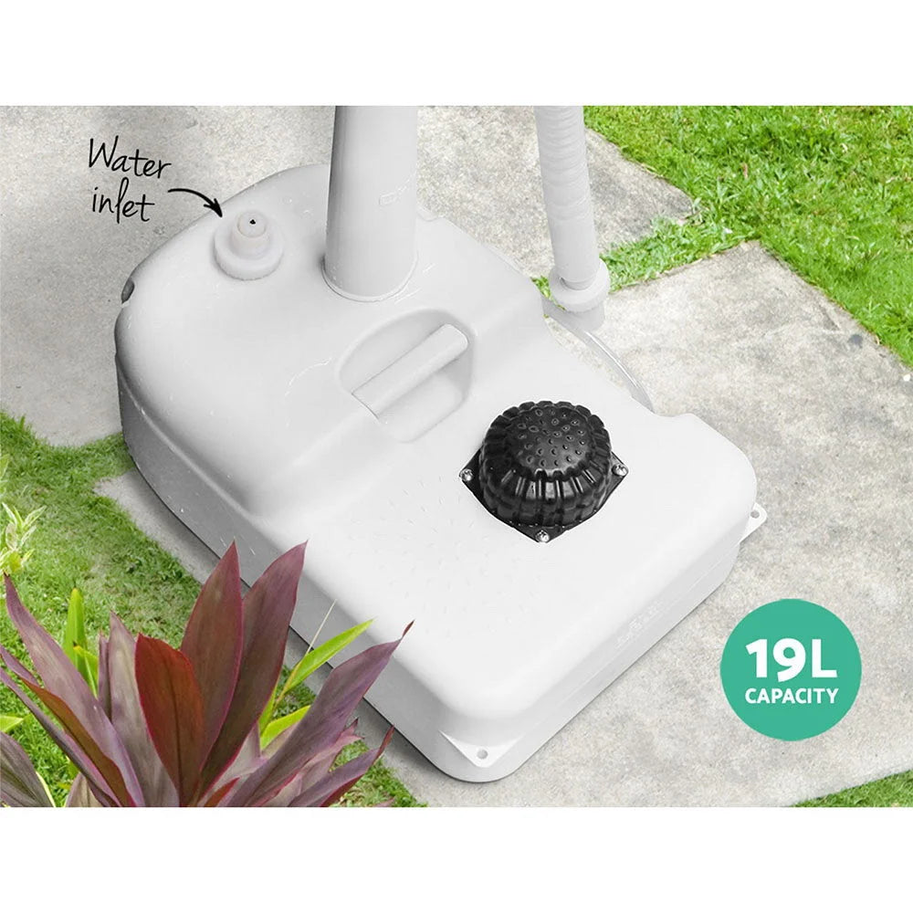 Camping wash basin with 19l sink outdoor
