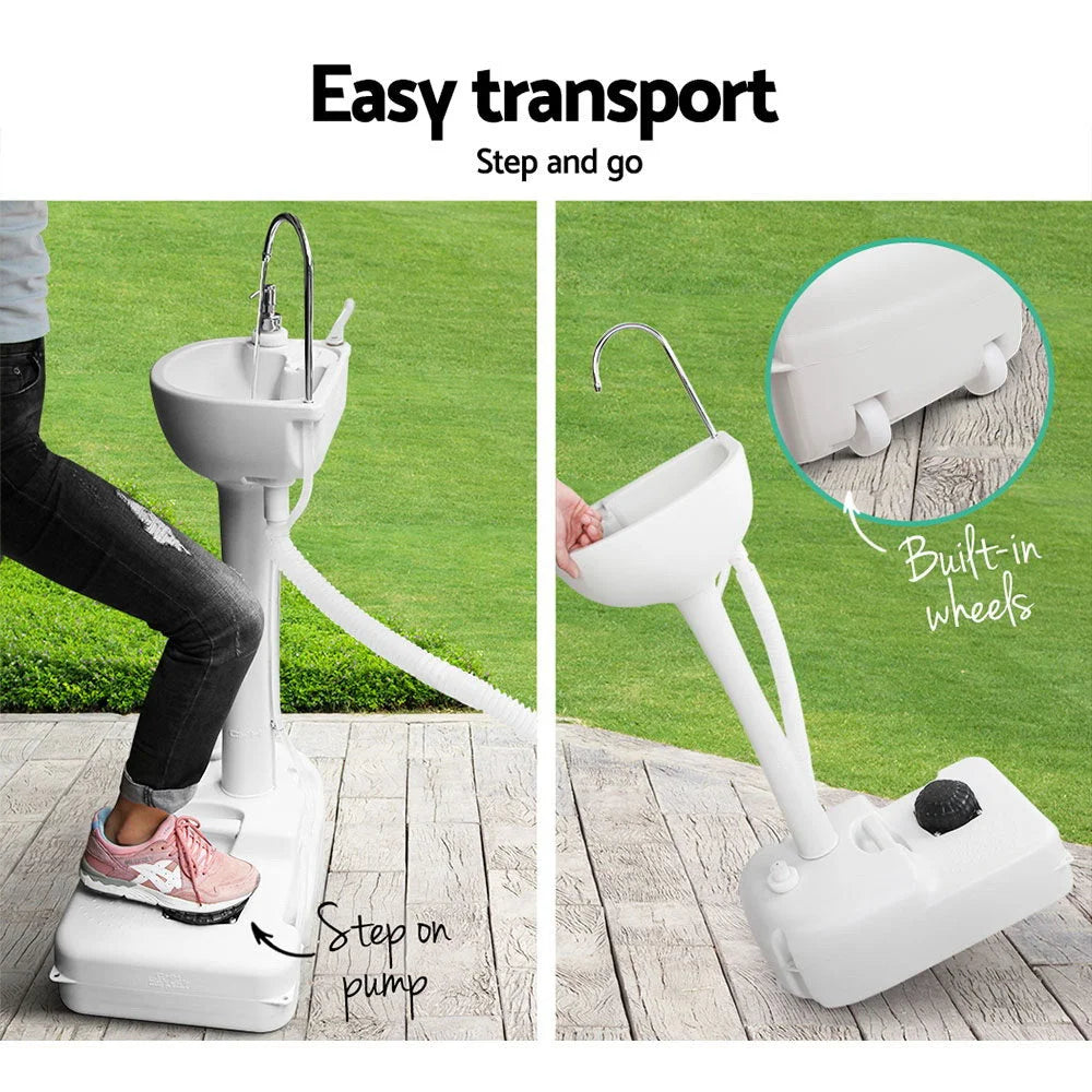 Camping Wash Basin Portable 19L outdoor 398