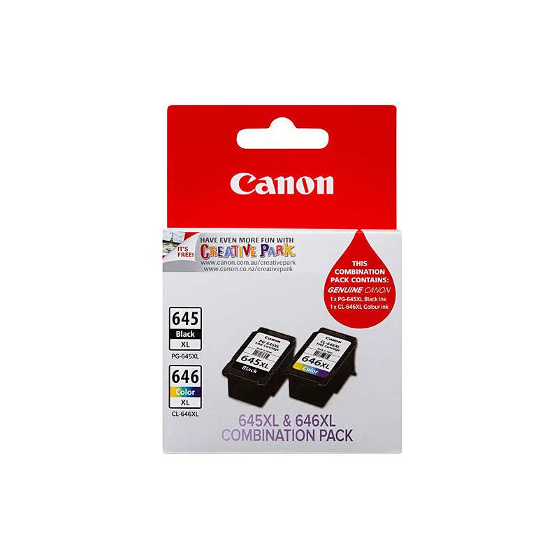 Canon PG645 CL646 XL Ink Cartridge Twin Pack