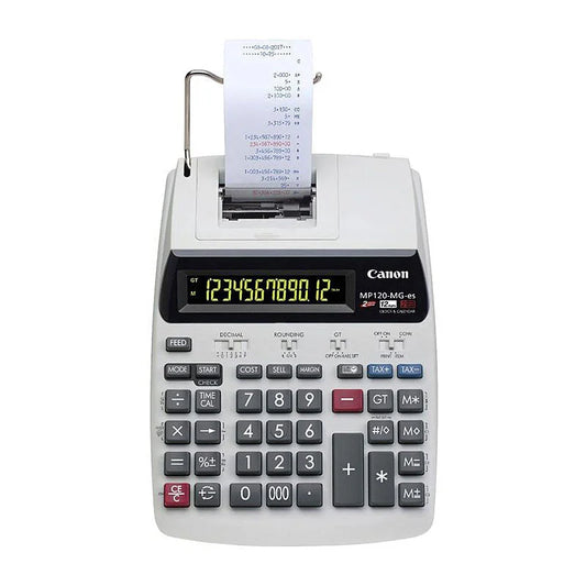 CANON Tax Calculator Battery and AC Powered MP120MGII