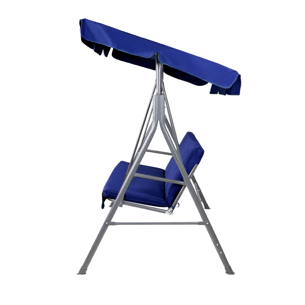 Canopy Swing Chair Navy - Garden Furniture