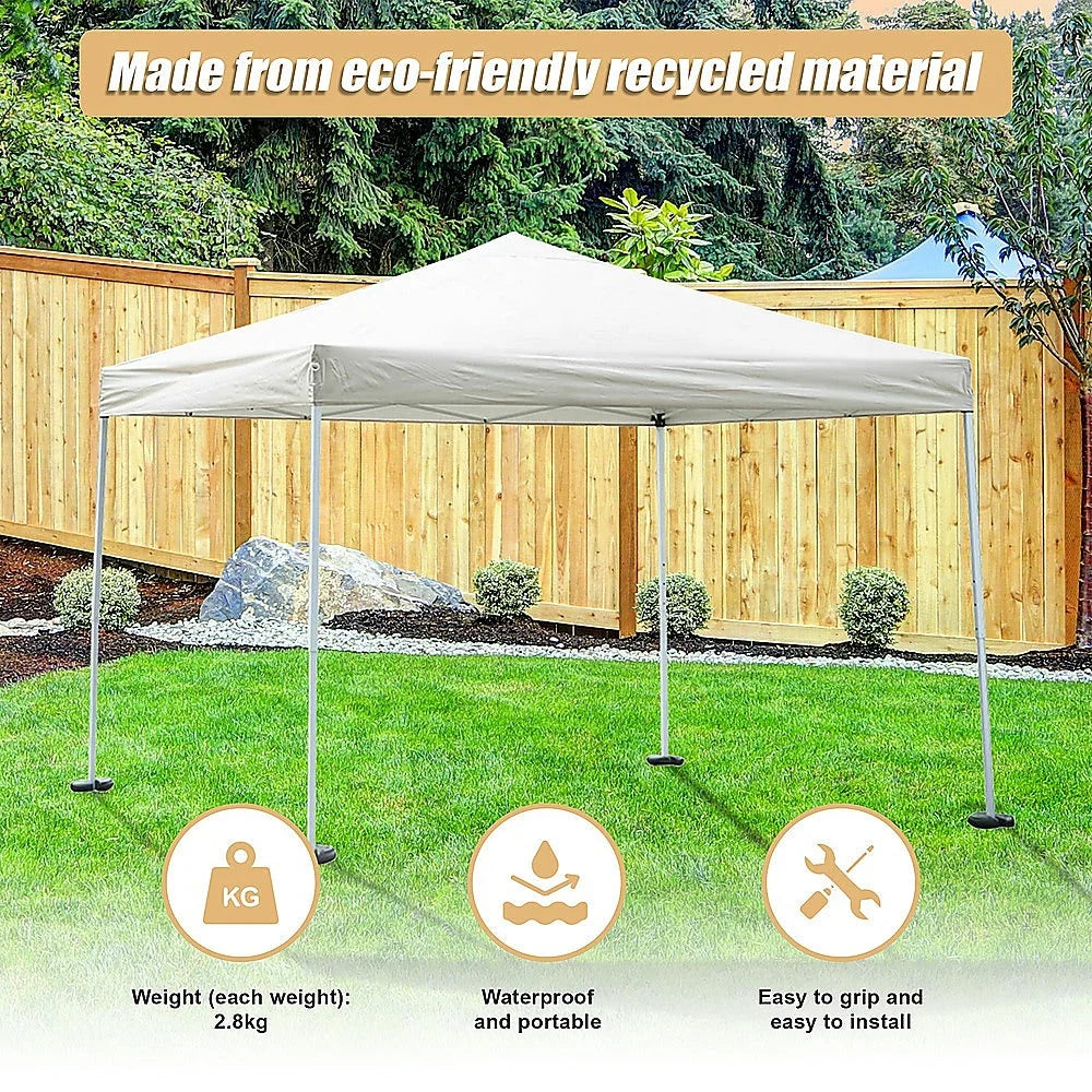 Canopy Tent Leg Weights 4pcs Heavy Duty Gazebo Anchor Stand