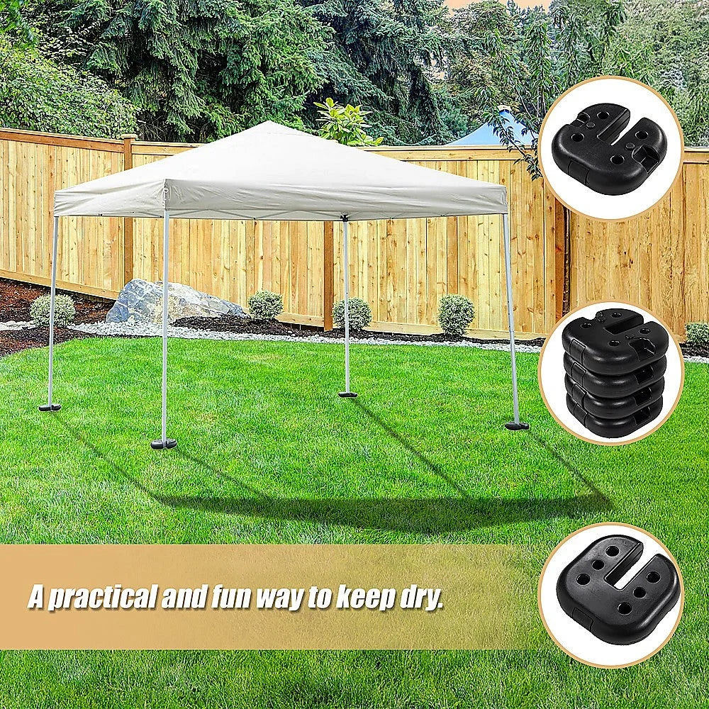 Canopy Tent Leg Weights 4pcs Heavy Duty Gazebo Anchor Stand