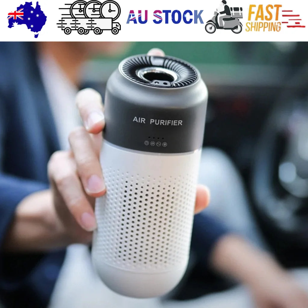Car Air Purifier Air Freshener Portable Oxygen Bar Ozone