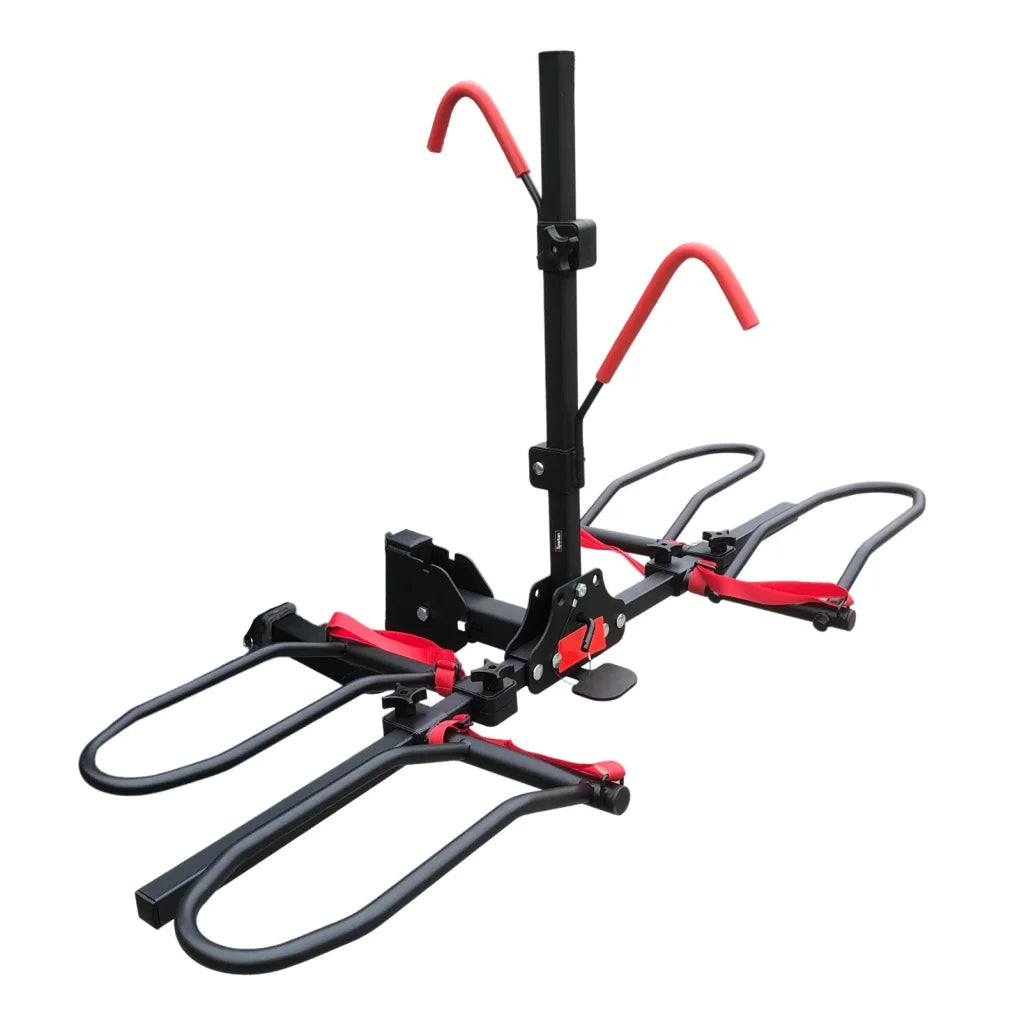 Car Bike Rack 2-Bicycle Rear Holder - SUV Hitch Mount