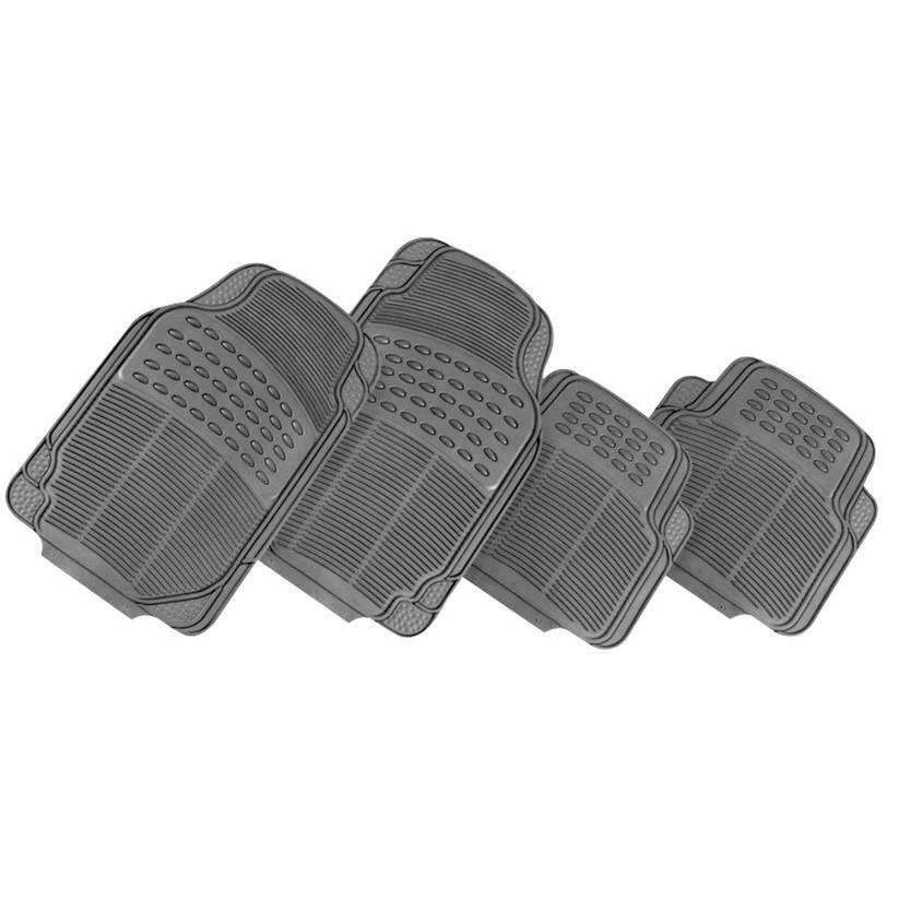 Car Mat THUNDER 4-Piece - Grey [Rubber] - Others