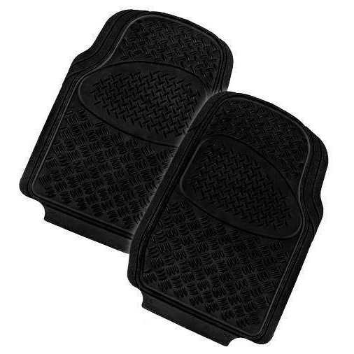 Car Mat VELOCITY 2-Piece - Black [Rubber] - Others