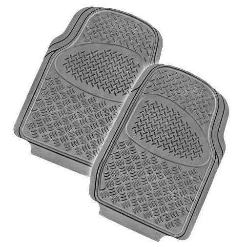 Car Mat VELOCITY 2-Piece - Grey [Rubber] - Others
