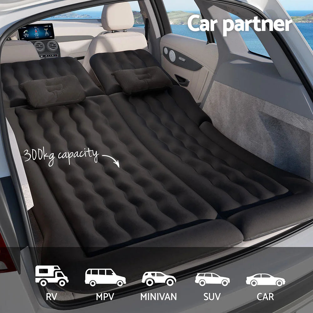 Car Mattress 175x130 Inflatable SUV Back Seat Camping Bed
