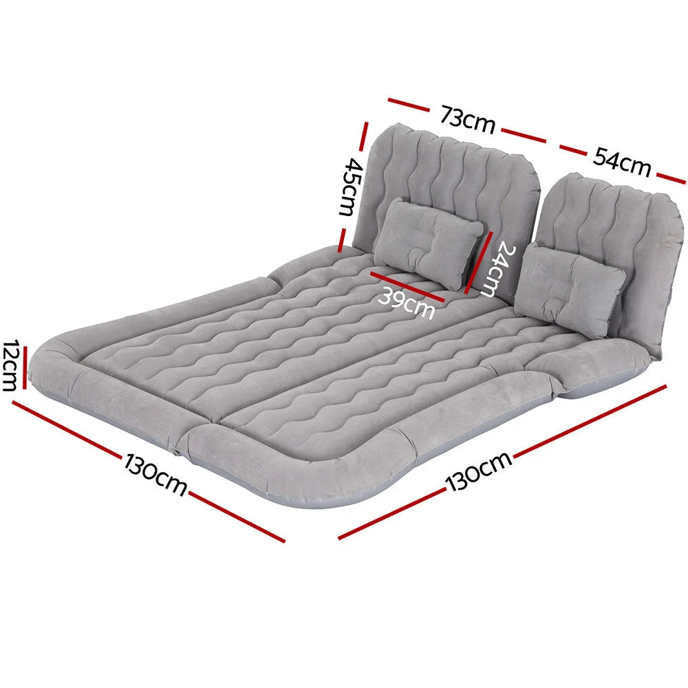 Car Mattress 175x130 Inflatable SUV Back Seat Camping Bed