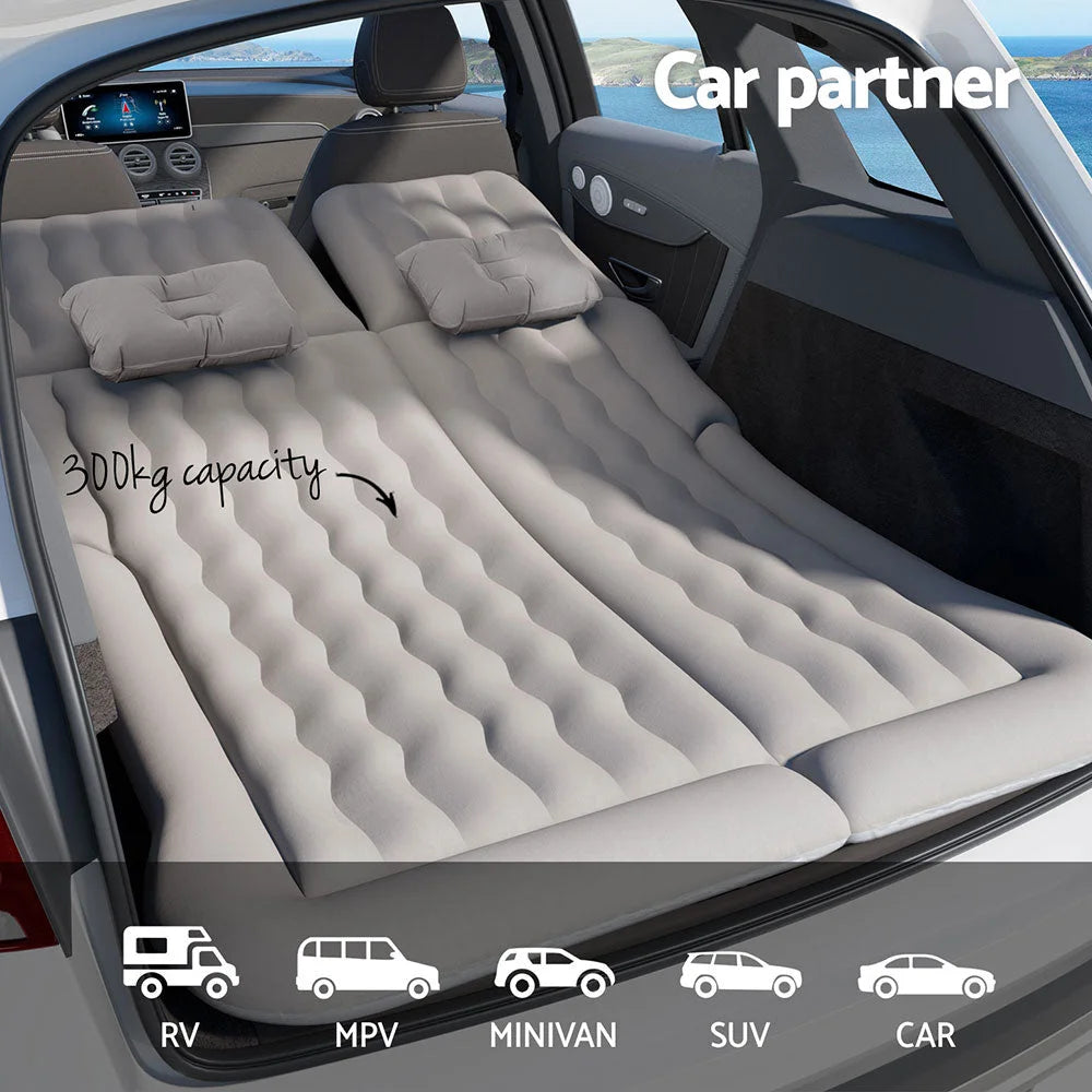 Car Mattress 175x130 Inflatable SUV Back Seat Camping Bed