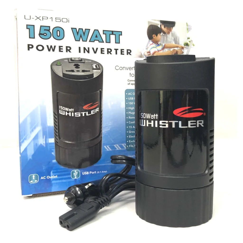 Car Power Inverter Compact 150W 12V to 240V AC/DC Sine Wave