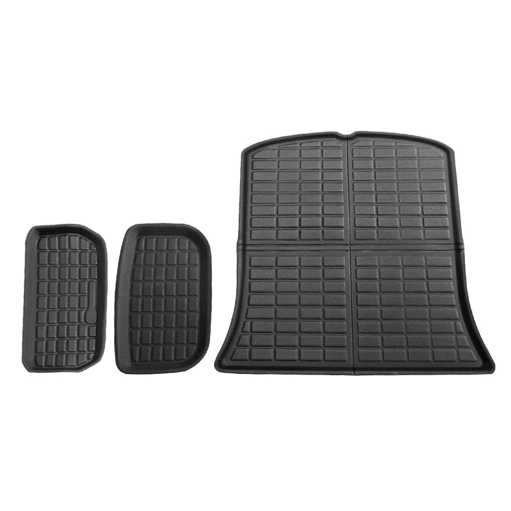 Car Rear Front Cargo Trunk Toolbox Luggage Rubber Mats