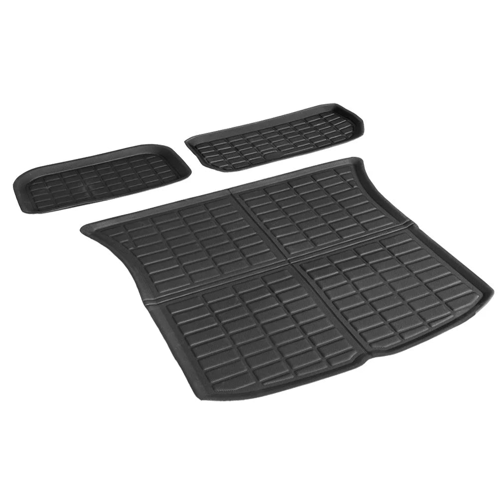 Car Rear Front Cargo Trunk Toolbox Luggage Rubber Mats