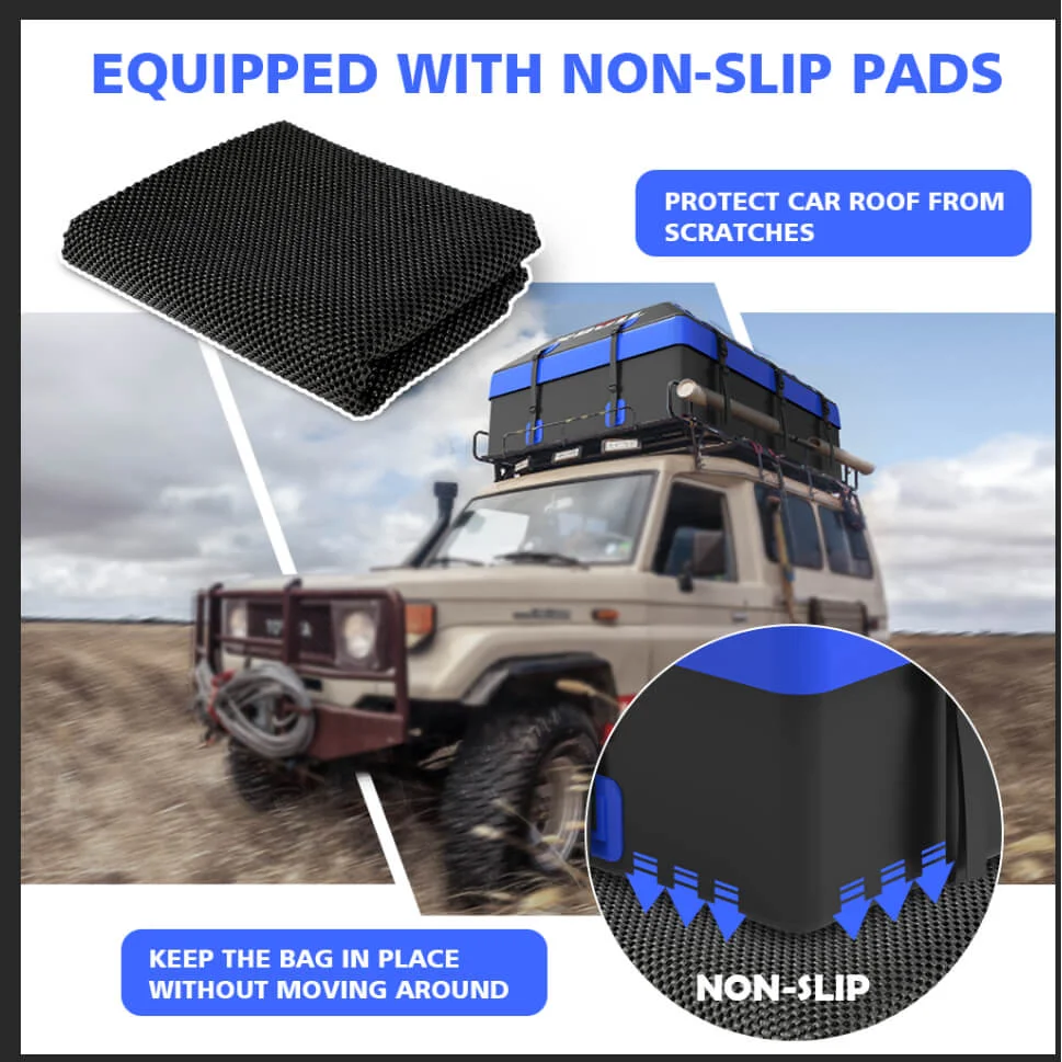 Car Roof Cargo Bag Rooftop Carrier 100% Waterproof for All