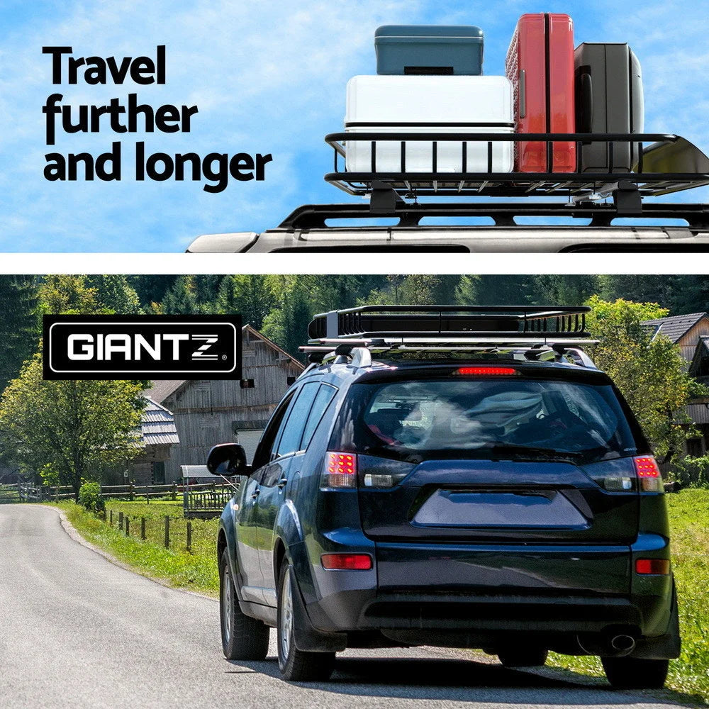 Car Roof Rack Basket Universal Luggage Vehicle Cargo