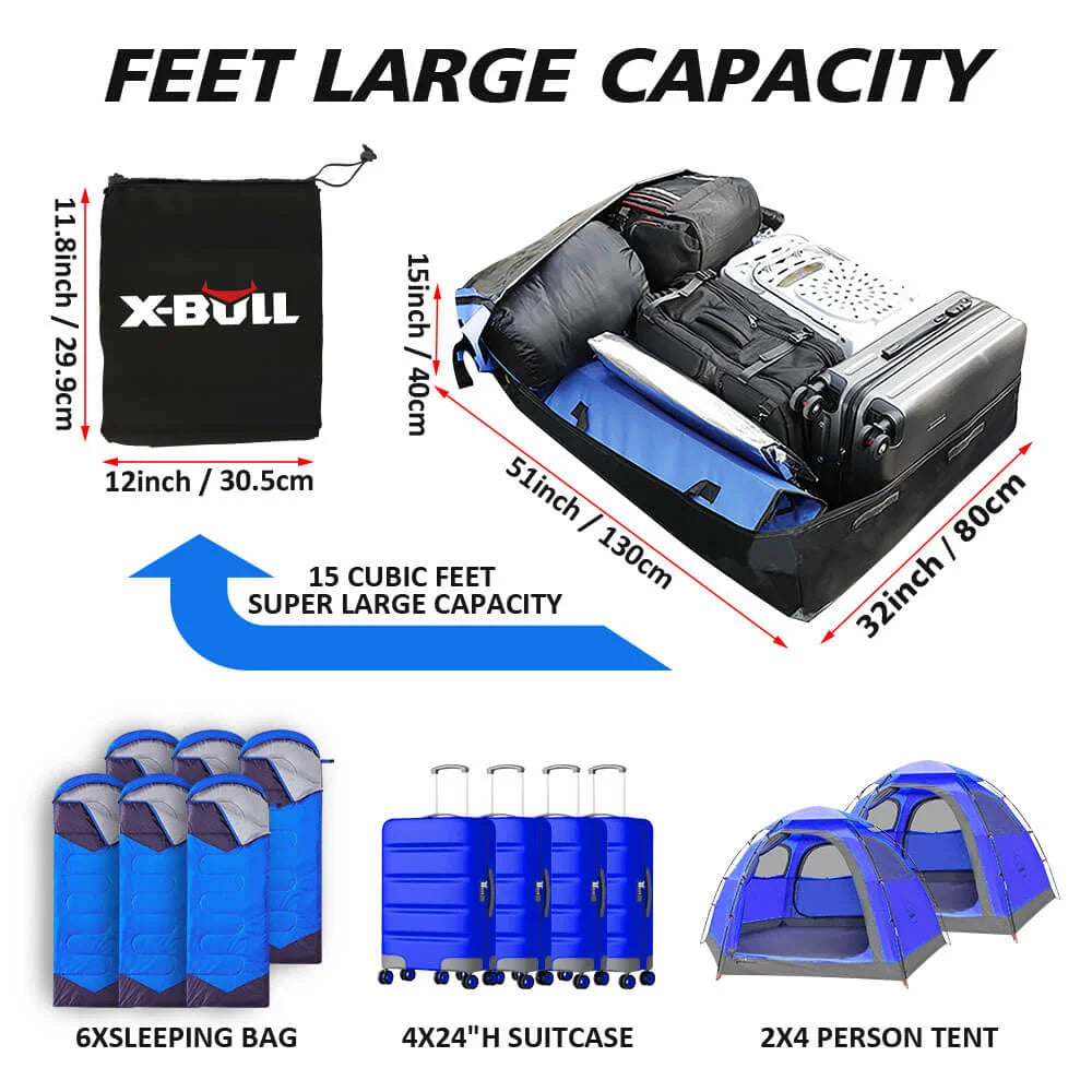 Car Roof Top Rack Carrier Waterproof Travel Cargo Luggage